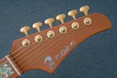 T's DST Pro 24 w/Master Grade Quilt Maple w/ Abalone Block Inray -Natural-【3.24kg】_9