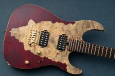 T's DST Pro 24 -Buckeye Burl Maple w/ Steps Ash-Cherry-【3.19kg】_4