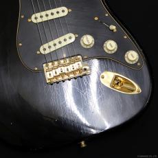 Fender Custom Shop Limited Edition Custom 1962 Stratocaster Journeyman Relic w/CC Gold Hardware [Aged Black]_4