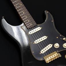 Fender Custom Shop Limited Edition Custom 1962 Stratocaster Journeyman Relic w/CC Gold Hardware [Aged Black]_5