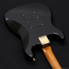 Fender Custom Shop Limited Edition Custom 1962 Stratocaster Journeyman Relic w/CC Gold Hardware [Aged Black]_6
