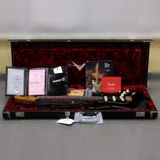 Fender Custom Shop Limited Edition Custom 1962 Stratocaster Journeyman Relic w/CC Gold Hardware [Aged Black]_10