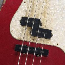 Fender Custom Shop Limited Edition Masterbuilt J Precision Bass PJ King's Red Sparkle 【3.97Kg】【#R147698】_5