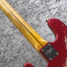 Fender Custom Shop Limited Edition Masterbuilt J Precision Bass PJ King's Red Sparkle 【3.97Kg】【#R147698】_9