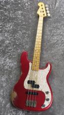 Fender Custom Shop Limited Edition Masterbuilt J Precision Bass PJ King's Red Sparkle 【3.97Kg】【#R147698】_11