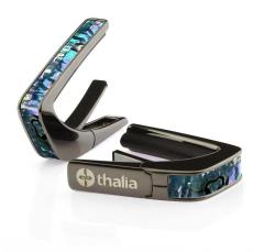 Thalia Capo Maya Blue Mexican Abalone Black Chrome【タリアカポ】【カポタスト】