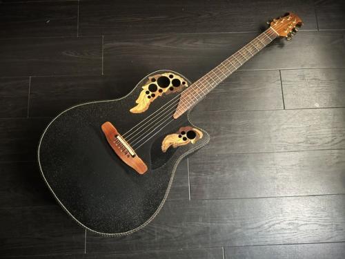 Ovation Adamas Ⅱ　ステレオ・ウッドノブ　初期型復刻モデル　1581-5　ハードケース付き