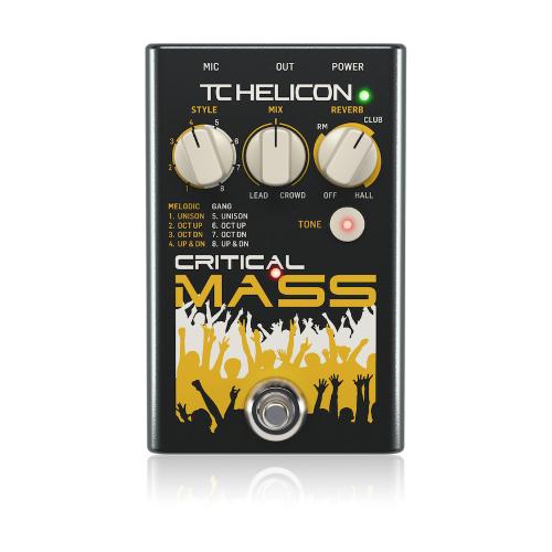 TC HELICON CRITICAL MASS │ ボーカルエフェクター【オンラインストア限定】