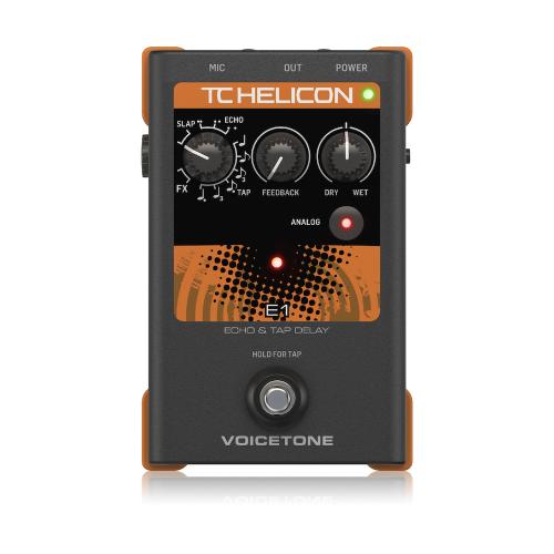 TC HELICON VOICETONE E1 │ ボーカル用エフェクター【オンラインストア限定】