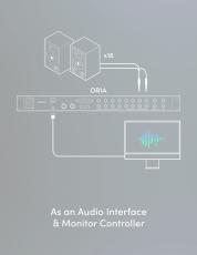 AUDIENT ORIA《オーディオインターフェイス&モニターコントローラー》【オンラインストア限定】_3