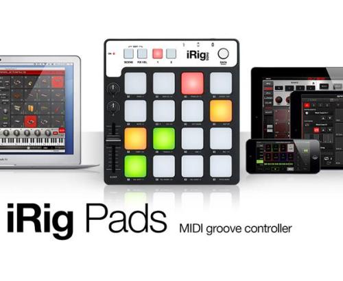 IK Multimedia iRig Pads 【MIDIコントローラー】【オンラインストア限定】