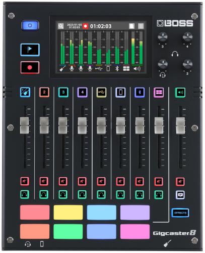 BOSS BOSS GIGCASTER 8《高音質ストリーミング・8CHミキサー 》【オンラインストア限定】