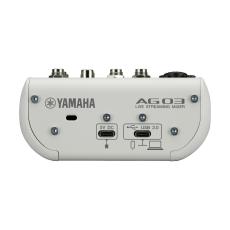 YAMAHA AG03MK2 Live Streaming Mixer -White(ホワイト)-【オンラインストア限定】_3