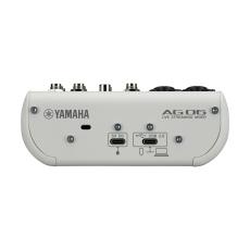 YAMAHA AG06MK2 Live Streaming Mixer -White(ホワイト)-【オンラインストア限定】_3