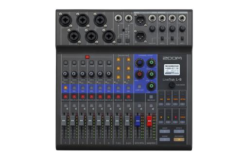 ZOOM LIVETRAK L-8 8-Track Live Mixer / Recorder ミキサー/レコーダー【オンラインストア限定】