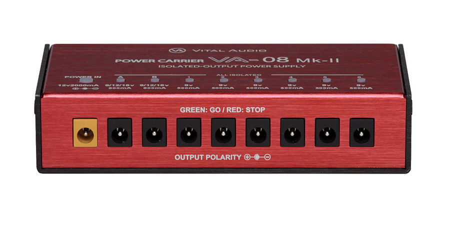 ギター VITAL AUDIO / VA-08 MKII VITAL AUDIO「VA-08 MKII」レビュー：ノイズレスでピュア！なパワー