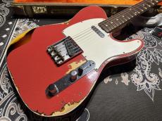 Fender Custom Shop  '60 Telecaster Custom - Handwound Pick-Ups / Fiesta Red Over 3-Tone Sunburst / Heavy Relic_2