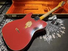 Fender Custom Shop  '60 Telecaster Custom - Handwound Pick-Ups / Fiesta Red Over 3-Tone Sunburst / Heavy Relic_6