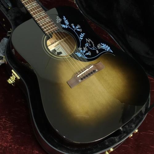 Epiphone Eric Church Hummingbird Dark Studio Cobra Burst