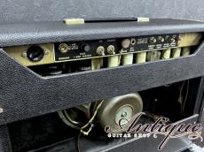Fender Deluxe Reverb Early 1964 Black Face /No Logo & No Input Number w/OFS&Tour Case “Exceptionally Clean Condition"_4