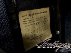 Fender Deluxe Reverb Early 1964 Black Face /No Logo & No Input Number w/OFS&Tour Case “Exceptionally Clean Condition"_7