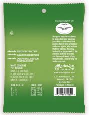 Martin M610 UKULELE PREMIUM STRINGS Graphite Gray Polygut CONCERT【コンサート/ウクレレ弦】_2