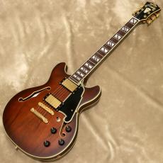 D'Angelico Deluxe Series Deluxe Mini DC , Satin Brown Burst_2
