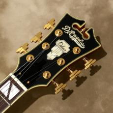 D'Angelico Deluxe Series Deluxe Mini DC , Satin Brown Burst_4