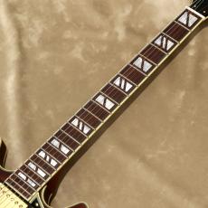 D'Angelico Deluxe Series Deluxe Mini DC , Satin Brown Burst_6