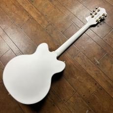 Gretsch G5422TG Electromatic Classic Hollow Body Double-Cut with Bigsby and Gold Hardware Snowcrest White_8