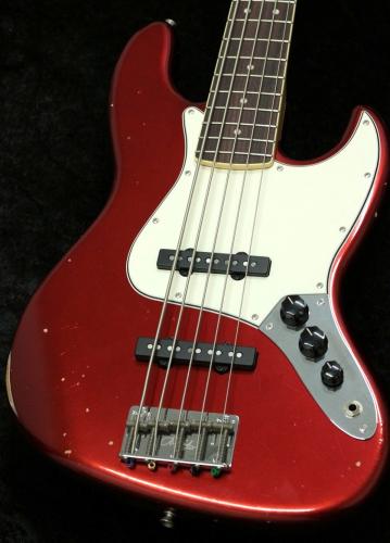 J.W.Black Guitars JWB-JP-JB V ALD / Old Candy Apple Red Aged #25032【軽量/4.09kg】【5連ペグ】【試奏動画】