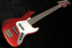 J.W.Black Guitars JWB-JP-JB V ALD / Old Candy Apple Red Aged #25032【軽量/4.09kg】【5連ペグ】【試奏動画】_6