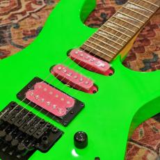 Jackson X Series Dinky DK3XR HSS, Laurel Fingerboard, Neon Green_4