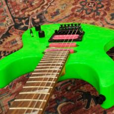Jackson X Series Dinky DK3XR HSS, Laurel Fingerboard, Neon Green_5