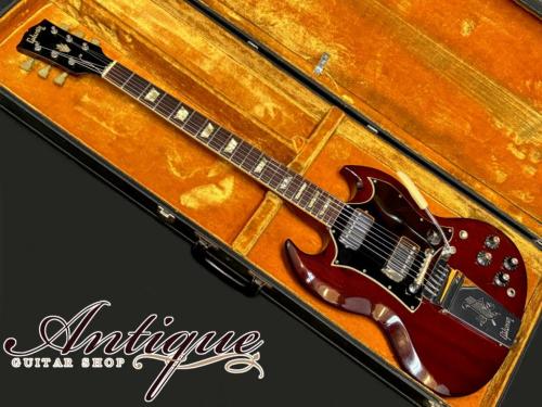 Gibson SG Standard 1970 Cherry Red /Stickered Numbered PAF & Maestro 3.42kg "Full-Original & Virgin Solder"