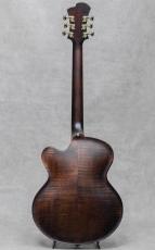Victor Baker Guitars Model 15 Archtop Black Smoke with Satin Topcoat_4