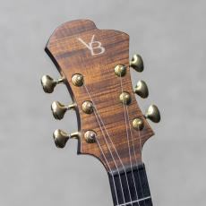 Victor Baker Guitars Model 15 Archtop Black Smoke with Satin Topcoat_9