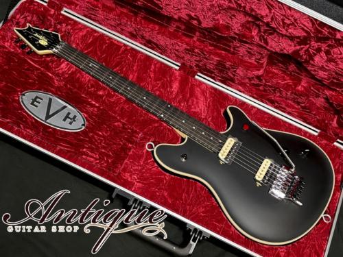 EVH Wolfgang USA Edward Van Halen Signature Ebony-FB 2023 Stealth Black /FRT&D-Tuner 3.57kg "No-Used Stock"