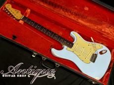 Fender Stratocaster 1963 Sonic Blue Body-Refin. & Relic w/Jacaranda Round FB 3.53kg "Amazing Vintage Sound"