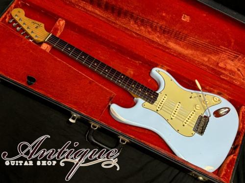 Fender Stratocaster 1963 Sonic Blue Body-Refin. & Relic w/Jacaranda Round FB 3.53kg "Amazing Vintage Sound"
