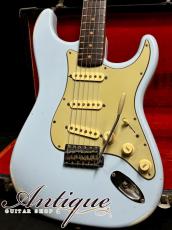 Fender Stratocaster 1963 Sonic Blue Body-Refin. & Relic w/Jacaranda Round FB 3.53kg "Amazing Vintage Sound"_2