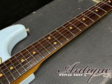 Fender Stratocaster 1963 Sonic Blue Body-Refin. & Relic w/Jacaranda Round FB 3.53kg "Amazing Vintage Sound"_9
