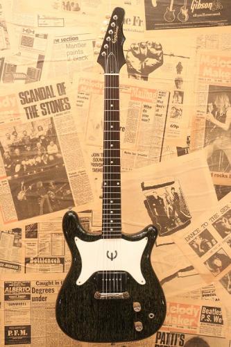 Epiphone 1964 Coronet "Silver Fox Finish with Excllent Clean Cindition"