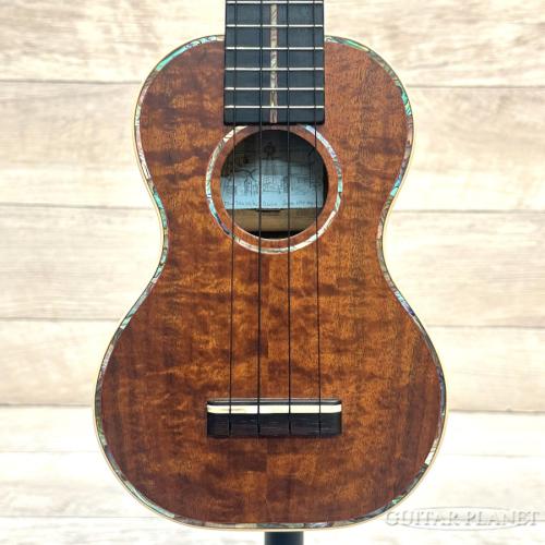 Shimo Guitars Custom Soprano Deluxe Koa 【2023年製】【志茂崇弘】【ソプラノ/ハワイアンコア】【カスタムモデル】【24回金利0%対象】【送料込】