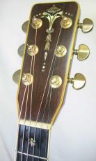 Cat's Eyes CE-2500 / Torch Inlay・U.S.A Grover 102G Peg・Solid Spruce Top・Solid Jacaranda Side and Back・ D-45 Style Abalone Trim and Rosette・Under Finish Pick guard 【With Original Case】  1975年製_3