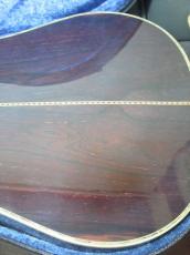 Cat's Eyes CE-2500 / Torch Inlay・U.S.A Grover 102G Peg・Solid Spruce Top・Solid Jacaranda Side and Back・ D-45 Style Abalone Trim and Rosette・Under Finish Pick guard 【With Original Case】  1975年製_10