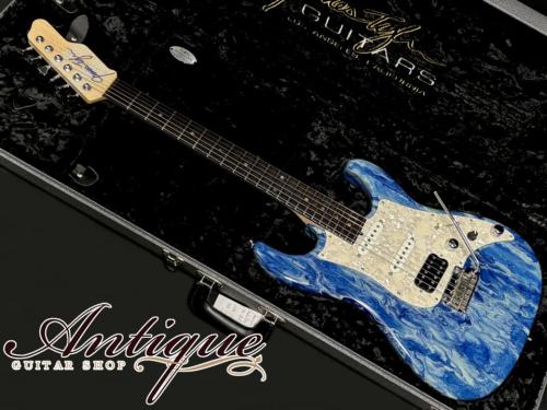 James Tyler Studio Elite HD 2017 Blue Force Shmear /S-Alder M-Ebony w/Signature Logo "Limited Edition #18 of 25"
