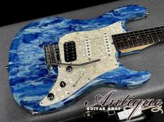 James Tyler Studio Elite HD 2017 Blue Force Shmear /S-Alder M-Ebony w/Signature Logo "Limited Edition #18 of 25"_4