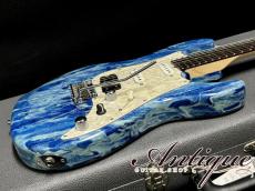 James Tyler Studio Elite HD 2017 Blue Force Shmear /S-Alder M-Ebony w/Signature Logo "Limited Edition #18 of 25"_6