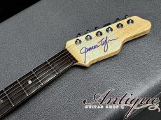 James Tyler Studio Elite HD 2017 Blue Force Shmear /S-Alder M-Ebony w/Signature Logo "Limited Edition #18 of 25"_10